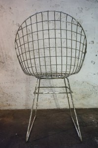 Cees Braakman, Adriaan Dekker, UMS Pastoe, vintage, metalen, draadstoel, wire, chair